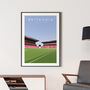 Stoke City Britannia Stadium Poster, thumbnail 1 of 8