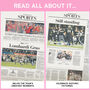 New Orleans Saints Personalised Newspaper Book, thumbnail 7 of 12