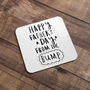 'Happy Father's Day From The Bump' Coaster, thumbnail 3 of 8