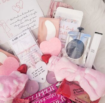 Mother And Daughter Spa Pamper Hamper Gift Box, 5 of 9