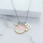 Puffer Fish Personalised Charm Necklace, thumbnail 1 of 2