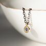 Little Sapphire Pendant Necklace, thumbnail 1 of 4