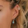 December Birthstone Turquoise Sterling Silver Necklace, thumbnail 5 of 12
