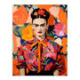 Fierce Frida Artist Modern Multicolour Wall Art Print, thumbnail 6 of 6