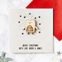 Penguin Personalised Christmas Card, thumbnail 5 of 9
