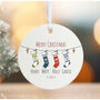 Personalised Family Names Christmas Bauble Keepsake Gift, thumbnail 1 of 2