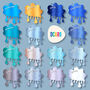 Personalised Teddy Bear Comforter For Baby, thumbnail 2 of 5