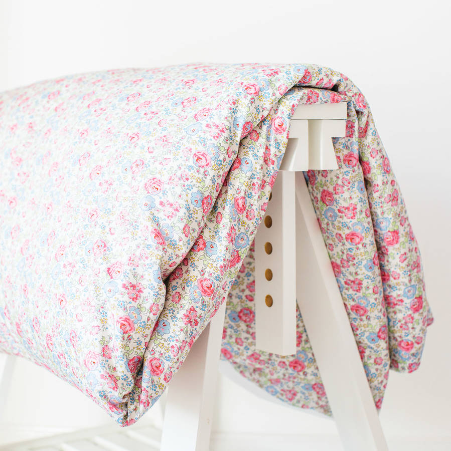 Liberty Print Duvet Cover In Felicite By Poppy And Honesty Liberty Print Duvet Cover In Felicite