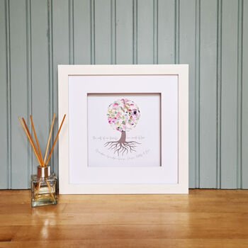 Roots Of A Family Personalised Heart Family Tree, 10 of 10