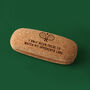 Cork Glasses Case 'I Only Wear These To Watch My Opponents Lose' | Beauty | Travel Case | Padel | Racket Sport, thumbnail 1 of 2