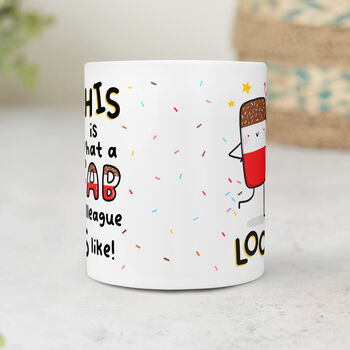 'This Is What A Fab Colleague Looks Like' Personalised Mug, 3 of 5