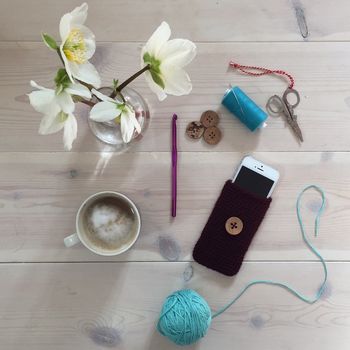 Knitted IPhone And Gadget Case, 7 of 10