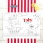 Under The Sea Personalised Party Colour In Place Mats, thumbnail 8 of 8