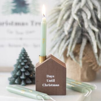 24 Advent Candles And Candle Holder Set, 5 of 7