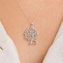 Sterling Silver Tree Of Life Necklace, thumbnail 1 of 12