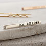 Personalised Silver Tie Clip, thumbnail 5 of 8