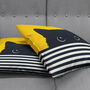 Cushion Cover With Hidden Black Cat On The Yellow, thumbnail 6 of 7