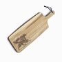 Personalised Gordon Setter Engraved Acacia Serving Board, thumbnail 4 of 8