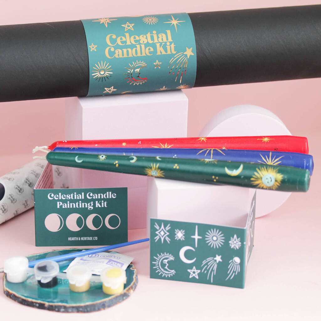 Celestial Candle Painting Kit