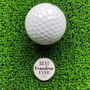 Personalised Best Grandma Ever Golf Ball Marker, thumbnail 1 of 4