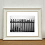 Railings, Gorleston Docks Photographic Art Print, thumbnail 1 of 4