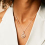 Solar Plexus Chakra Citrine Sterling Silver Necklace, thumbnail 5 of 11
