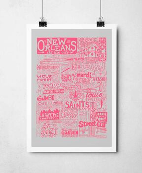 New Orleans Landmarks Print, 4 of 9