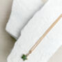 Aventurine Star Necklace – Real 18k Gold Plated, thumbnail 3 of 5