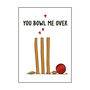 Funny Cricket Card For Partner, thumbnail 2 of 3