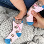 Personalised Cat Baby Socks, thumbnail 1 of 5