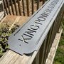 King Power Stadium Metal Football Street Sign Designed And Made In Britain, thumbnail 4 of 8