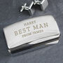 Personalised Wedding Cufflink Box, thumbnail 4 of 4