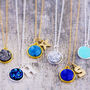 Colourful Resin Druzy Necklace, thumbnail 9 of 10