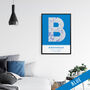 Birmingham City Map Wall Art Print, thumbnail 2 of 9