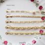 Personalised Three Gold Charm Bracelet, thumbnail 2 of 10