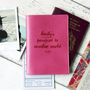 Passport To Another World Personalised Holder, thumbnail 1 of 4
