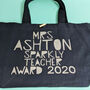 Personalised Super Sparkly Teacher Bag, thumbnail 6 of 12