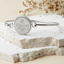 60th Birthday 1965 Sixpence Coin Bangle Bracelet, thumbnail 2 of 10