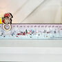 Personalised Advent Christmas Slider Village Design Keepsake, thumbnail 4 of 4