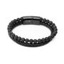 Personalised Men’s Black Rune Duo Bracelet, thumbnail 12 of 12