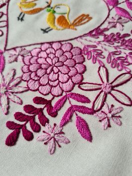 'Love Blooms' Is A Delight To Stitch Embroidery Design, 10 of 12