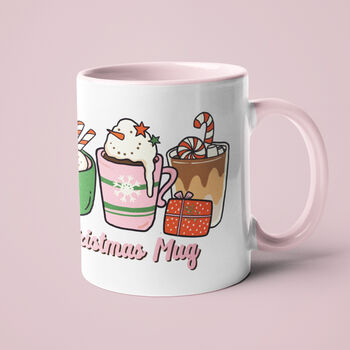 Cute Personalised Christmas Movie Mug Girls Teens, 2 of 2