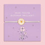 Bloomin Daisy Mum Bracelet, thumbnail 1 of 8