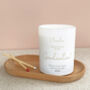 Personalised Graduation Gift Scented Candle, thumbnail 2 of 4