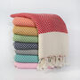Personalised Handwoven Throw Blanket, Gift For Her, thumbnail 1 of 12