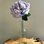 'Love You' Paper Wrapped Rose, thumbnail 6 of 7