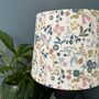 Ashbee Teal Blush Pink Floral Empire Lampshades, thumbnail 2 of 9