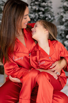 Personalised Silky Women's Mother's Day Pyjama Special Offer, 5 of 12