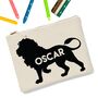 Personalised Animal Icon Zip Up Pencil Case, thumbnail 8 of 12