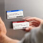 Peronalised Football Ticket Fridge Magnet, thumbnail 1 of 6